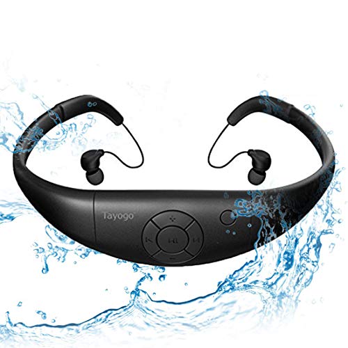 AGPTEK Mp3 Acuatico 8GB con Pantalla, S07 Clip Reproductor MP3 Waterproof  IPX 8 Soporta Rdaio FM, Aleatorio Modo para Nadar, Correr, Azul :  : Electrónica